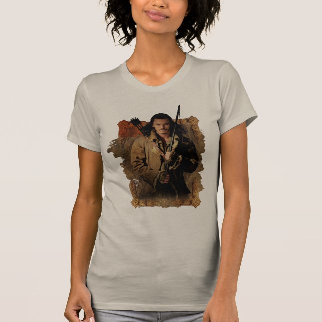 KORT BREDD-RAD-grafikkort T-shirt (Framsida)