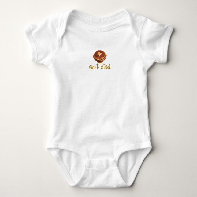 Kort bunt tee shirt (Framsida)
