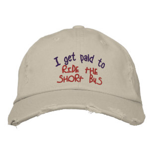 Kort Buss Broderad Keps