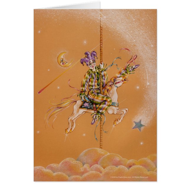 Kort - Carousel Jester (Framsidan)