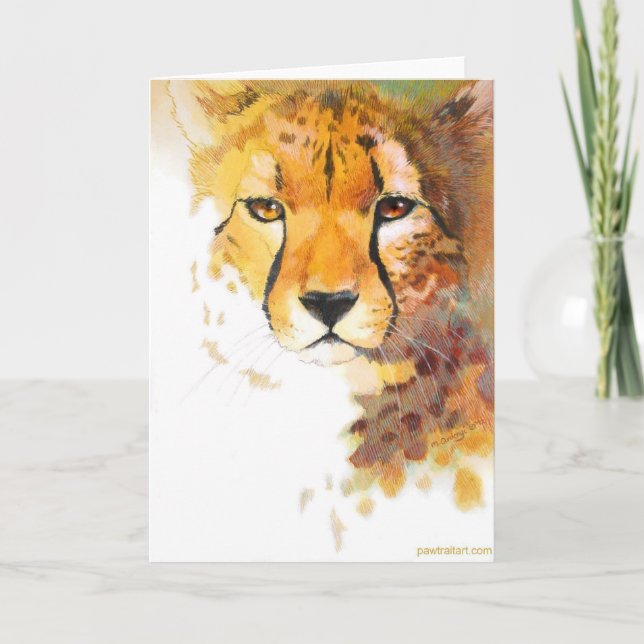 Kort - Cheetah! (Framsida)