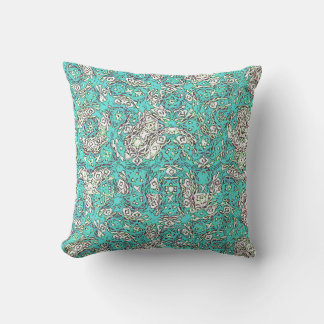 Kort Circuit Turquise Pillow Kudde