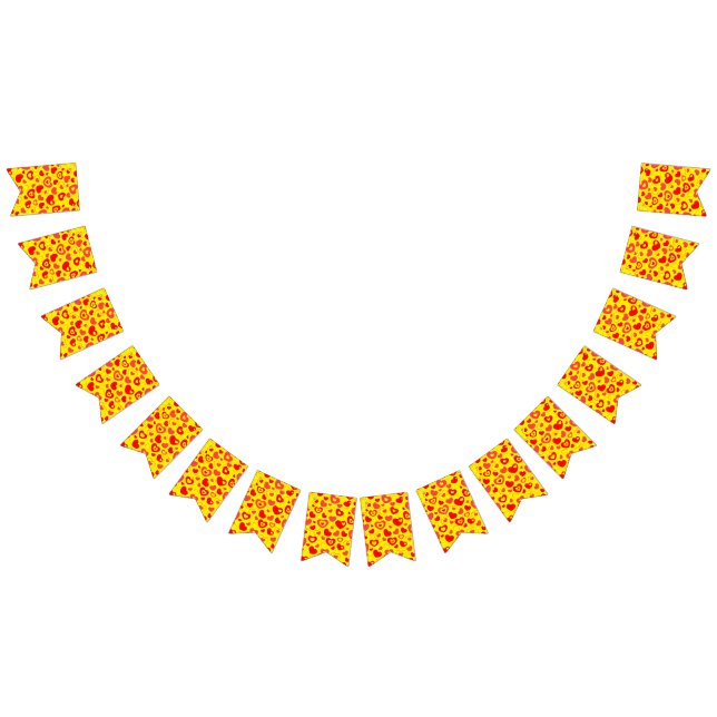 kort, dekoration design inslag vimplar (Alla)