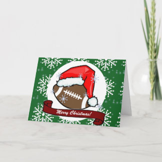 Kort - dekorativ Santa fotboll