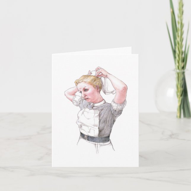 Kort - dressing för Middlesex sjukhussjuksköterska (Framsida)