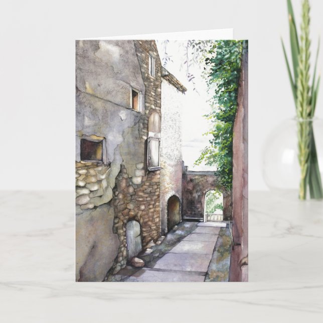 Kort en grignan 5 tum x 7 tum (Framsida)