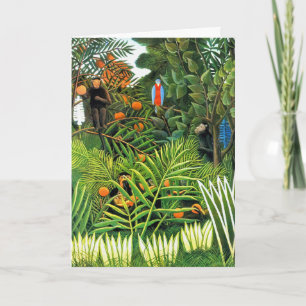 Kort: "Exotic Ligcape"/"Paysage Exotique" Helgkort