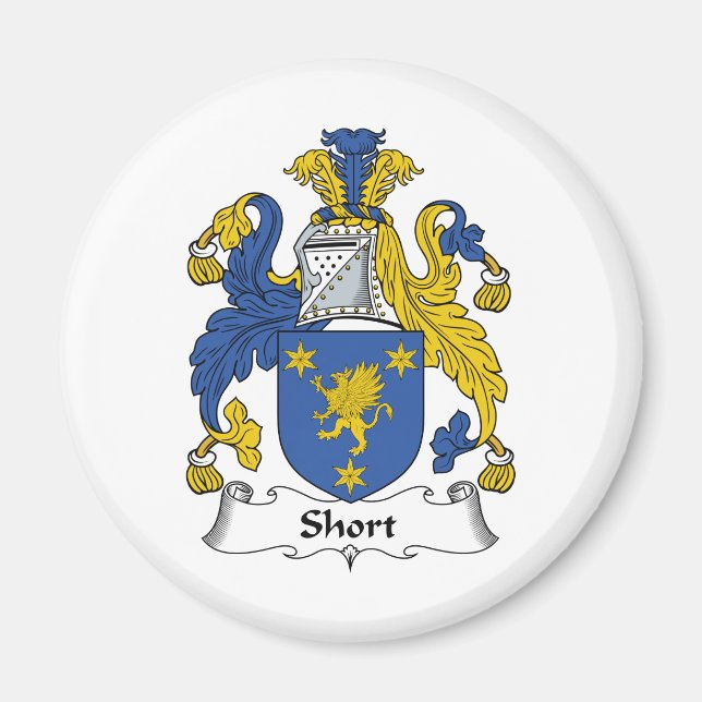 Kort Family Crest Magnet (Framsidan)