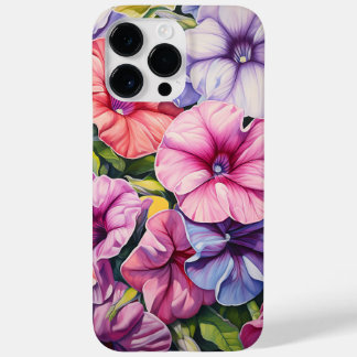 KORT FÄRGAD 3-D LOOK PETUNIA FLOWERS