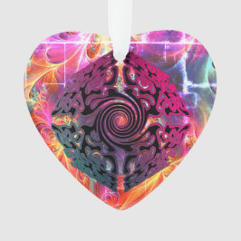 Kort färgad, alternativ juldesign