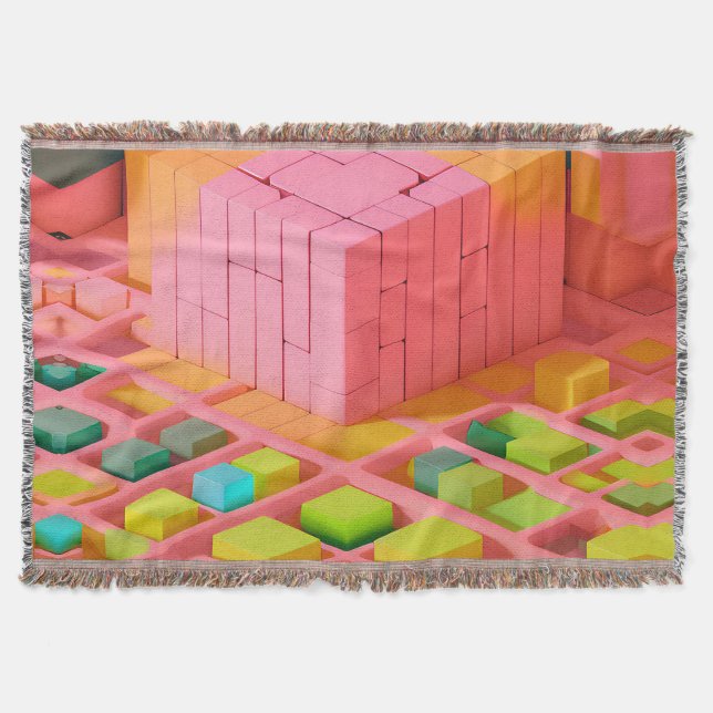 Kort Färgad Filt (Framsidan)