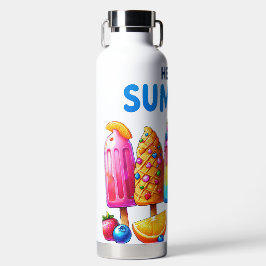 KORT FÄRGAD HEJ SOMMER POPSICKLES