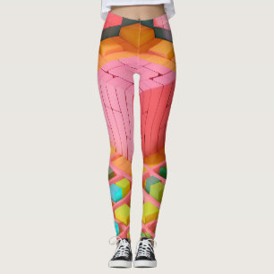 Kort Färgad Leggings