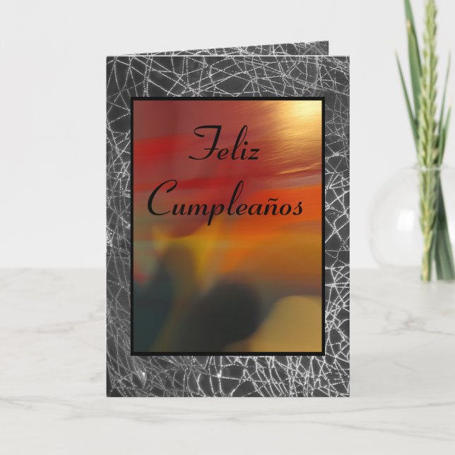 Kort - Feliz Cumpleaños (Framsida)