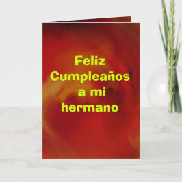 Kort - Feliz Cumpleaños a mi hermano