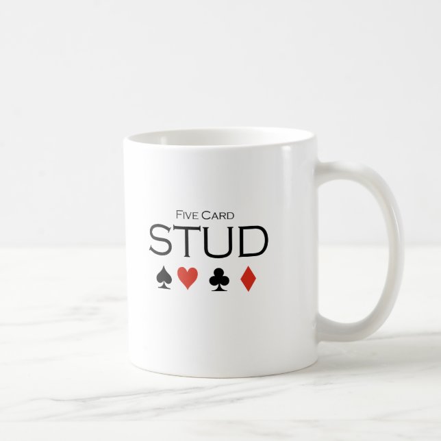 Kort fem dubbar T-tröja Kaffemugg (Höger)