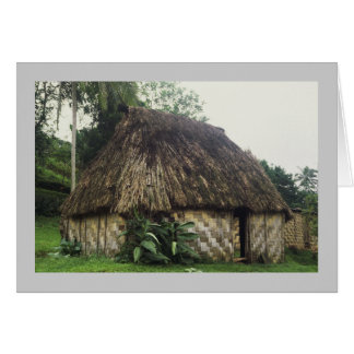 Kort, Fijian Bure, Naitauvoli, Viti Levu Hälsningskort