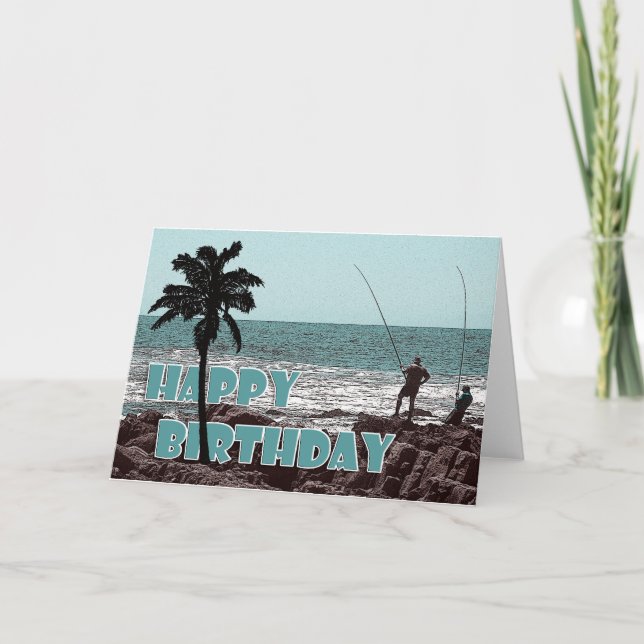 Kort - Fiske- och fritidsfiskares födelsedag (Framsida)