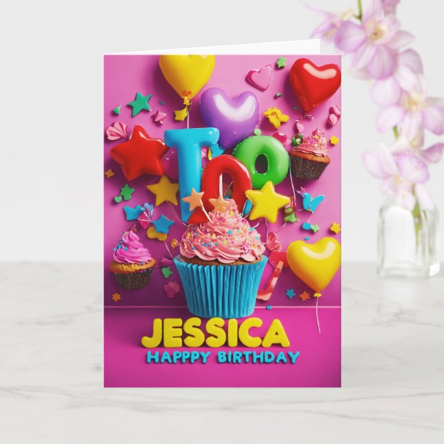 Kort > Födelsedagskort (Orkide)