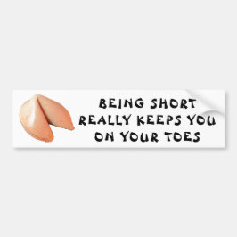 Kort-folket på deras Toes Fortune Cookie Bildekal