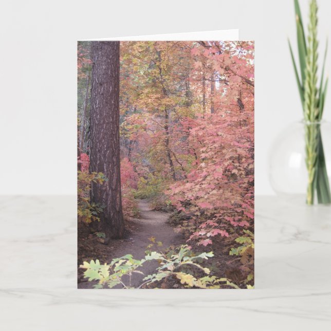 Kort (för 1) hälsning för tystnad & för sötma (Framsida)