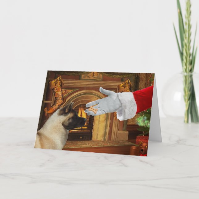 Kort för Akita julhelgdag (Framsida)