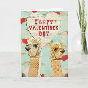 Kort för Alpacashjärtavalentin