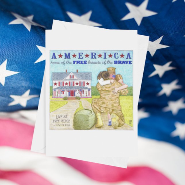 Kort för Amerika soldattack (Skapare uppladdad)