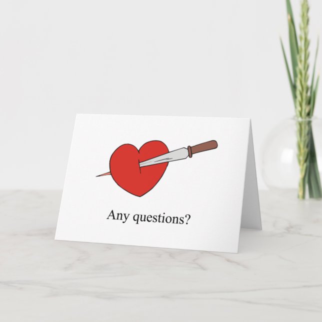 Kort för anti-Valentineser (Framsida)