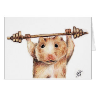 Kort för arbetsblad (Hamster)
