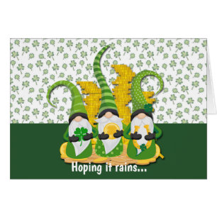 Kort för återställande av Shamrocks Gnome-St patri