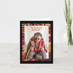 Kort för att bli äldre