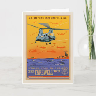 Kort för avsked CH-46