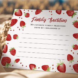Kort för babybabykläder i berry Sweet Family Tradi