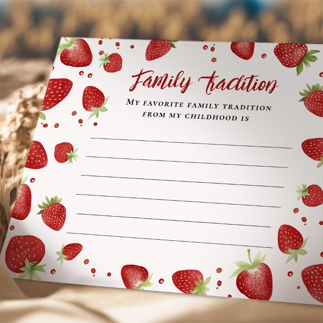Kort för babybabykläder i berry Sweet Family Tradi (Skapare uppladdad)
