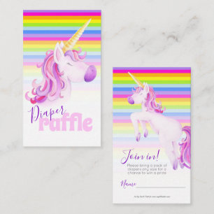 Kort för babyduschunicorn-konst