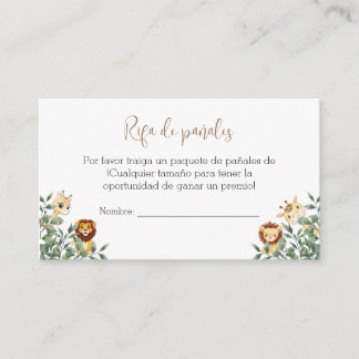 Kort för babyskabinett med Baby-dykande raffel