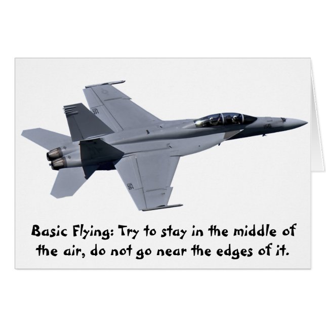 Kort för bålgeting för US-marin F-18 toppet (Framsidan Horizontal)