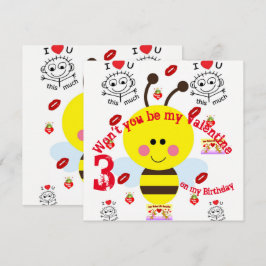 kort för barnfödelsedagsinbjudan