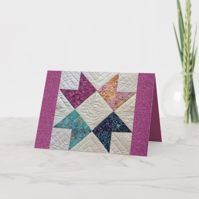 Kort för Batiktäckehälsning (Framsida)