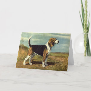 Kort för Beaglevintagehälsning