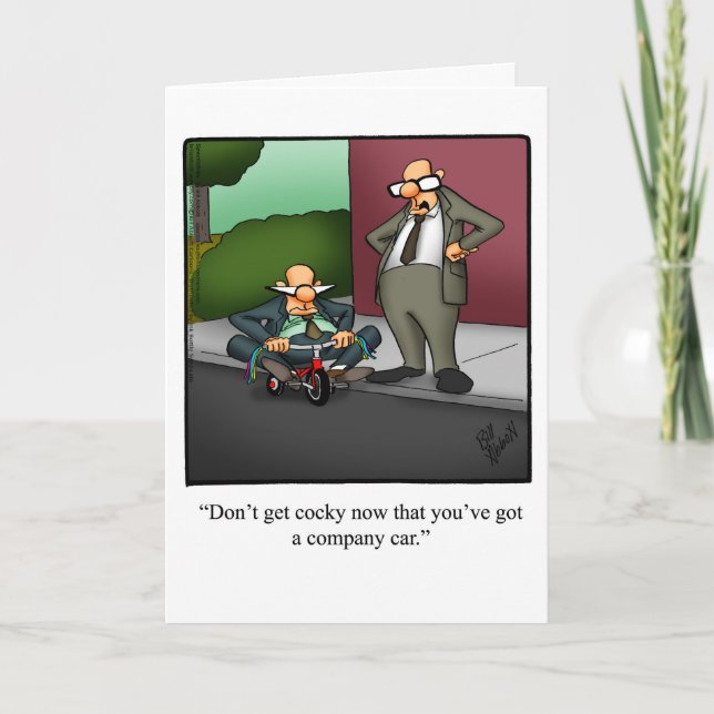 Kort för befordringsbefordring för Grattisar (Framsida)