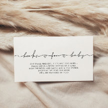 Kort för begäran om gryning av gräddbarn i bok