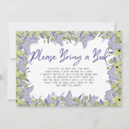 Kort för begärandeomslutning för Butterfly Baby Sh