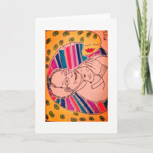 Kort för Bernie slipmaskinhälsning (förbigå), (Framsida)