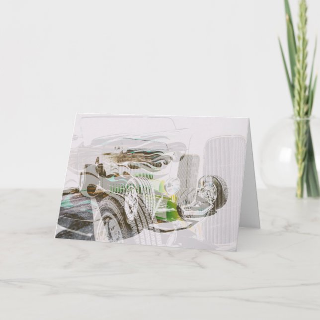 Kort för bilhälsning (Framsida)