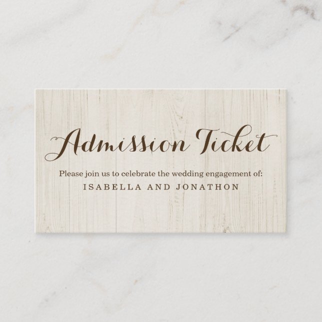 Kort för Biljett anslutning (Framsida)