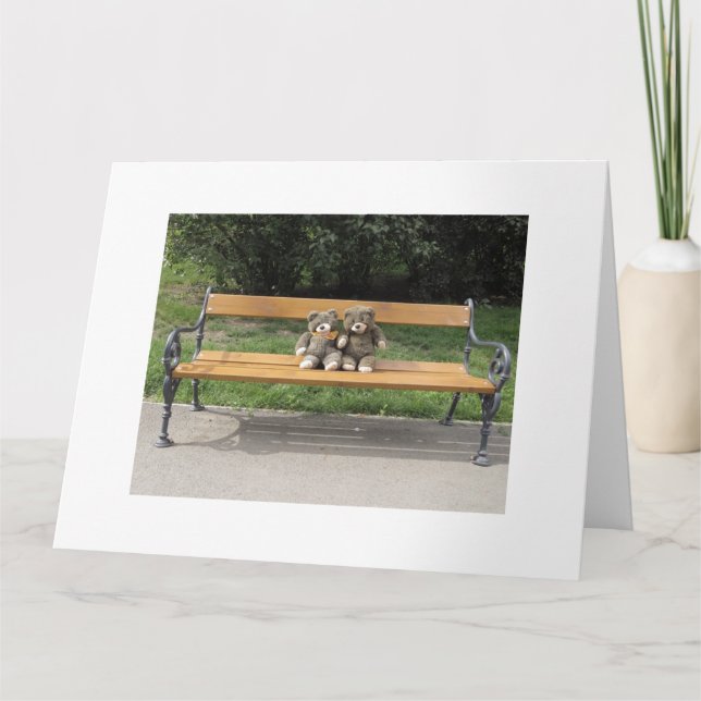 Kort för Bingobjörnhälsning (Framsida)