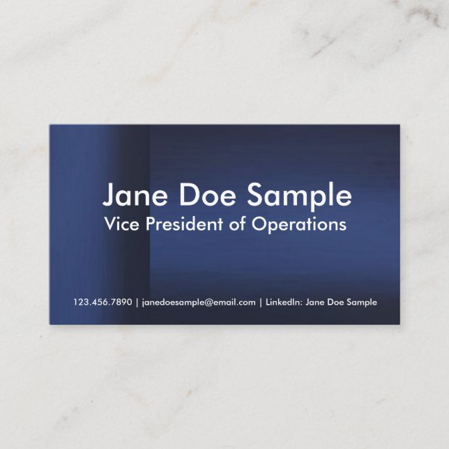 Kort för blåttsilkeRésumé nätverkande (Framsida)