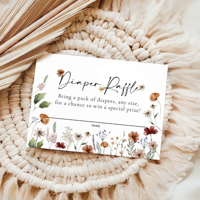 Kort för blommigt av fickformat för babybabykläder (Skapare uppladdad)